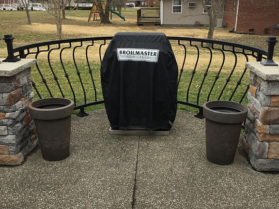 Gas grill included 