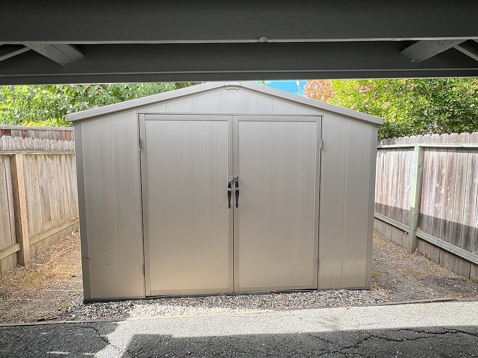 Large storage shed.