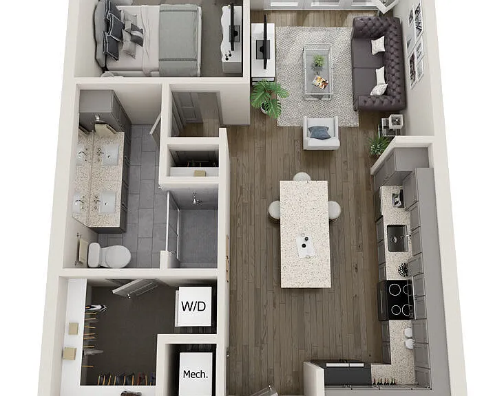 A4 floor plan Preserve at Westfields