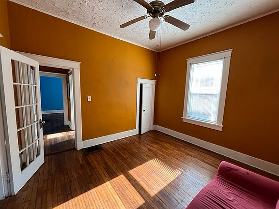 Third bedroom has been used as a bedroom or study and is off living room next to bathroom.