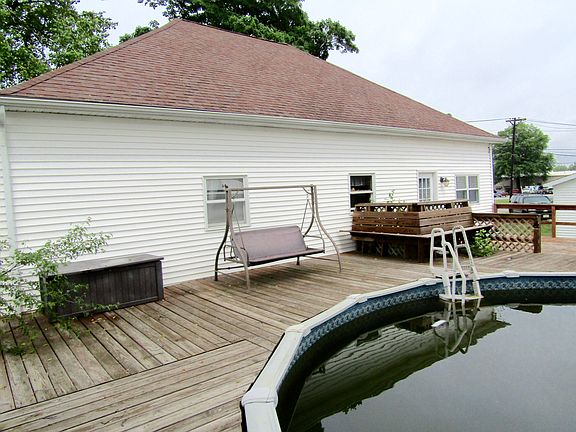 pool and back deck
