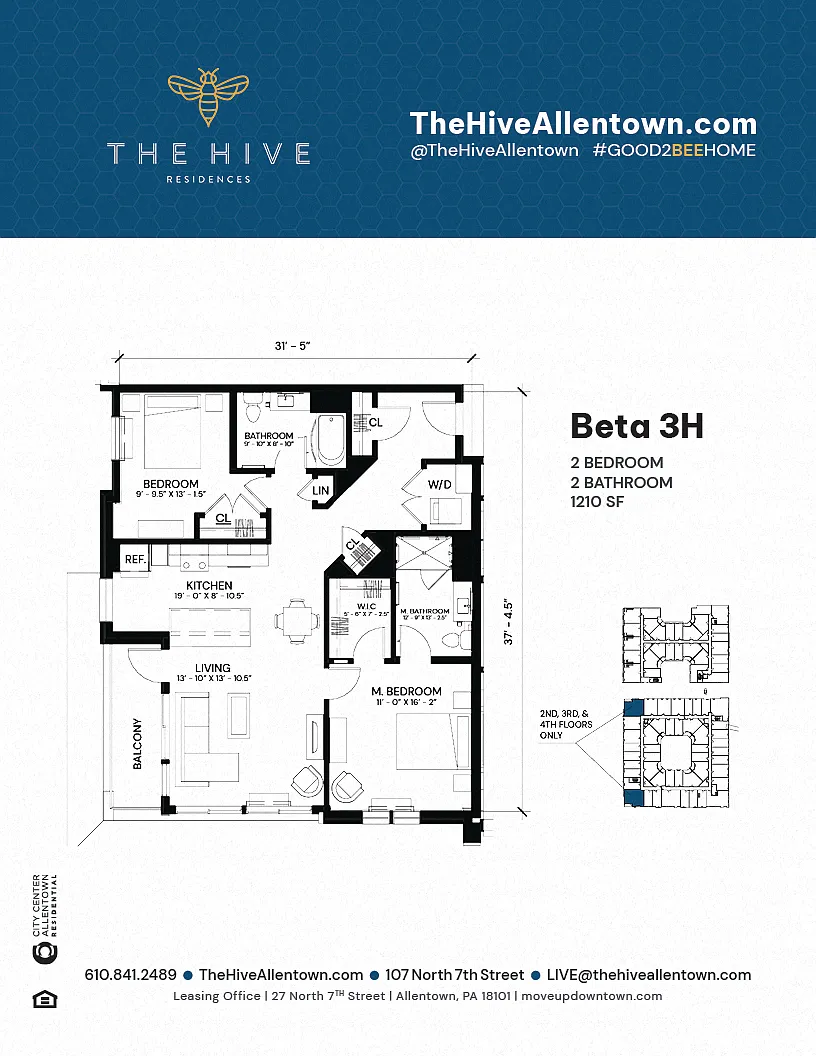 Floor plan Beta 3H