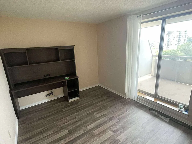 second bedroom with balcony