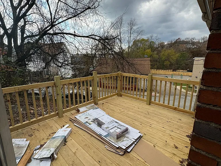 Deck is finished