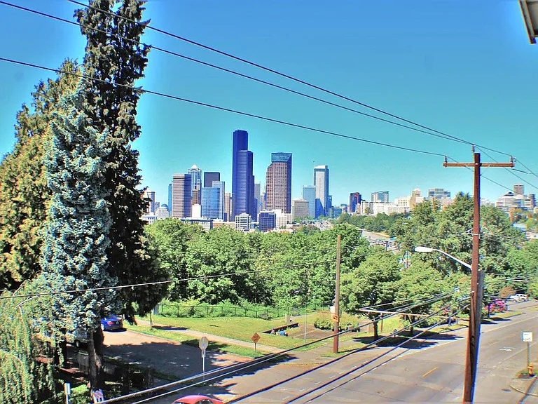 View from apartment balcony.