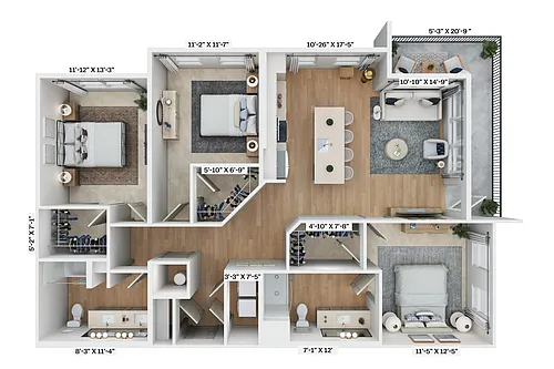 Floor plan C1