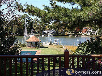 View of Town Creek from balcony