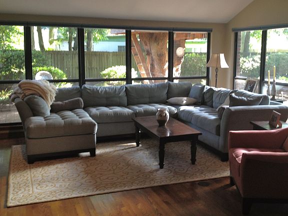 Family Room overlooks patio