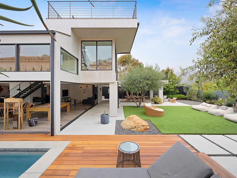 Enjoy lounging poolside or take a minute to cool off in the shade.