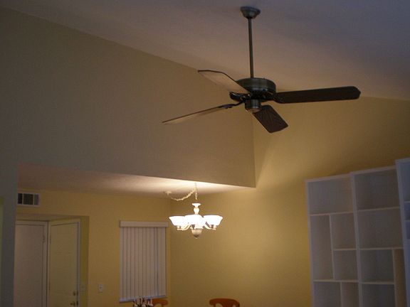 Vaulted Ceiling Family Room