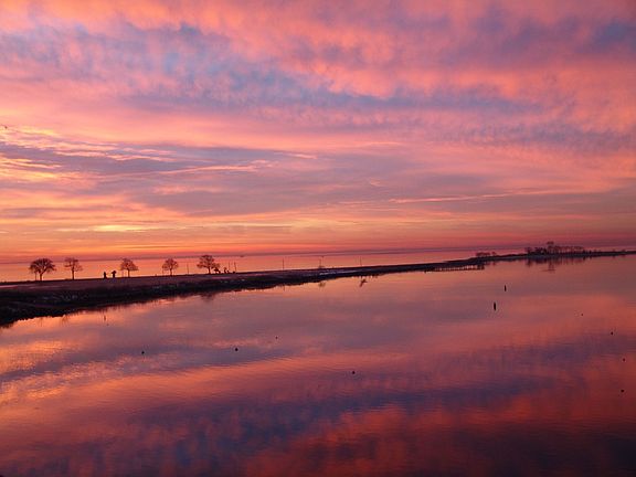 Sunset View from Balcony