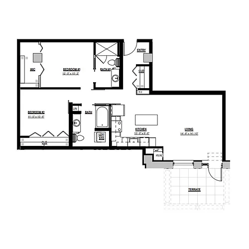 Floor plan C01