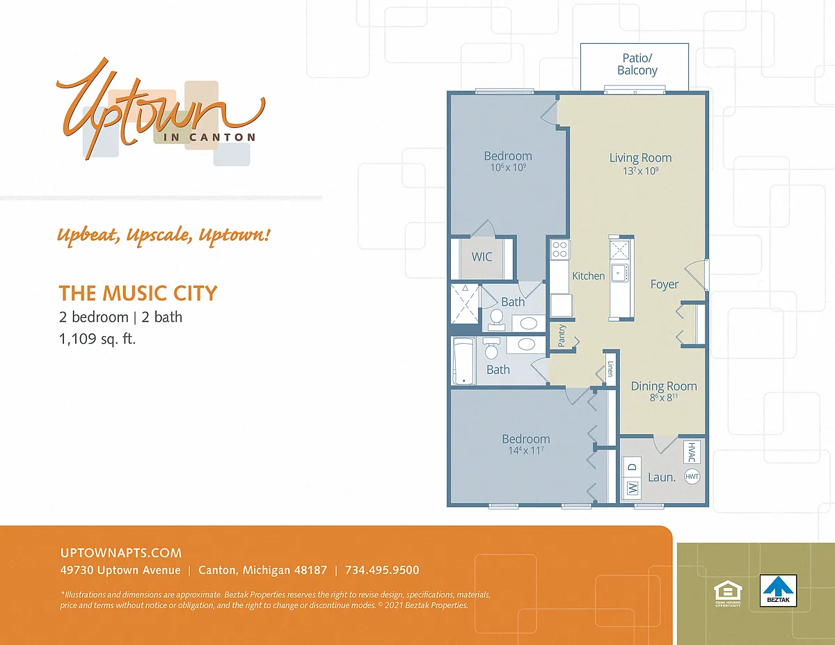 Floor plan The Music City