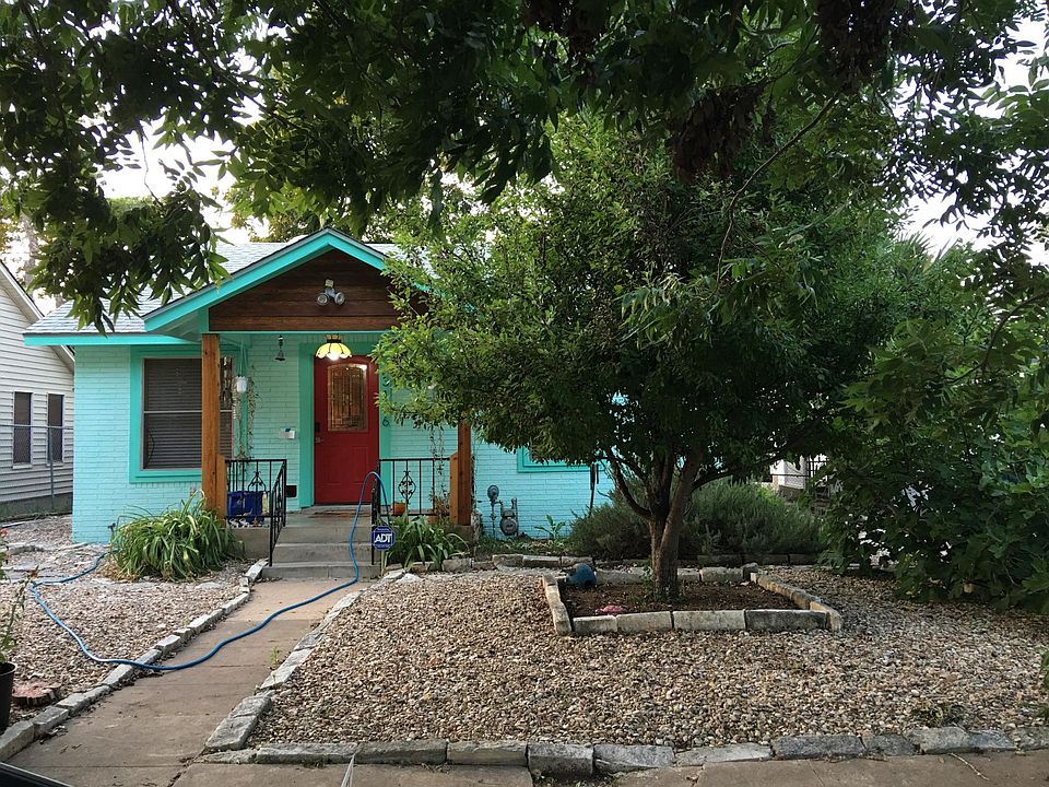 Front of home - xeriscaped front yard