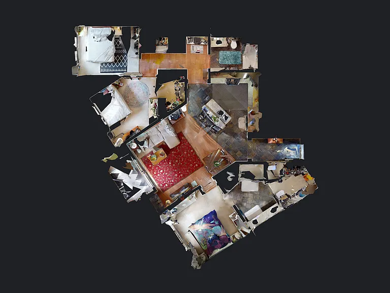 Layout of unit in a photo.