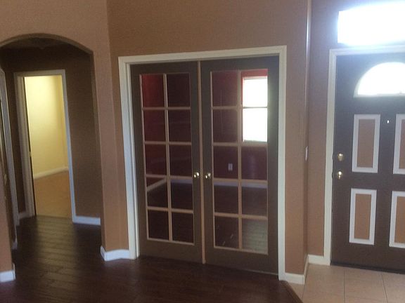 Office/Spare Bedroom with French Doors and Hallway