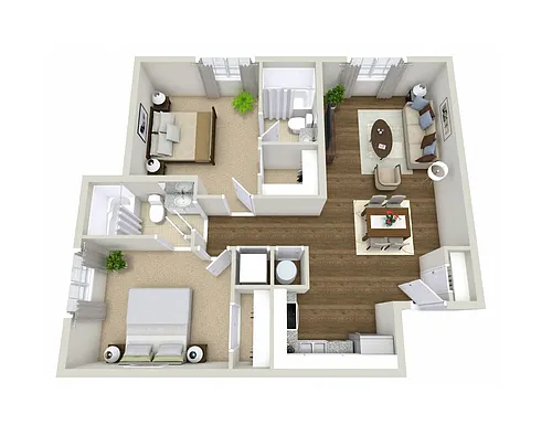 Floor plan The Shenandoah