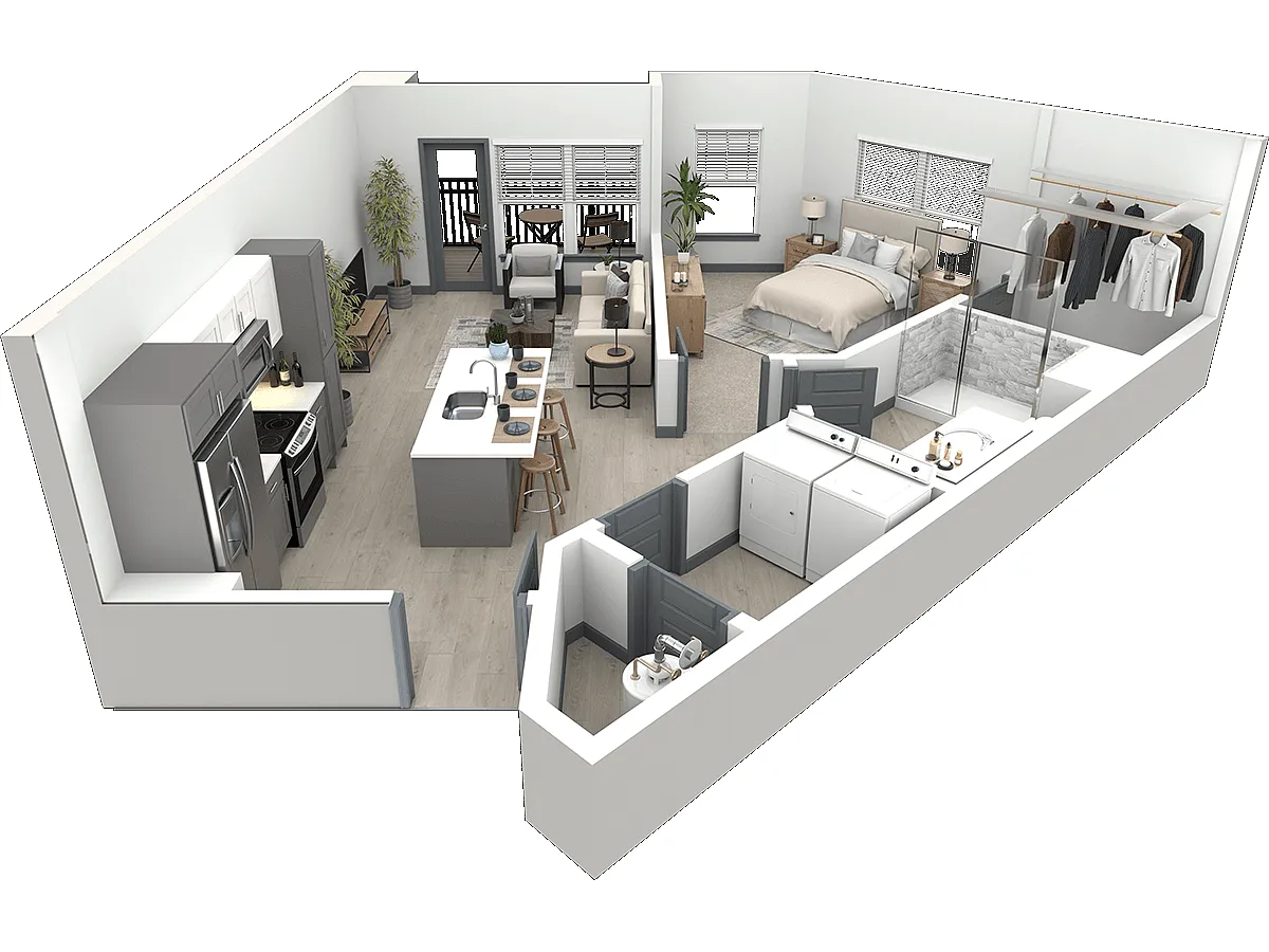 Floor plan The Lanier