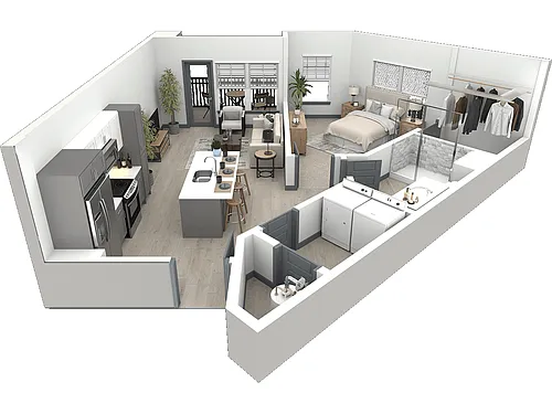 Floor plan The Lanier