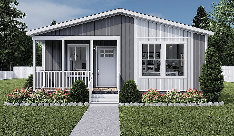 Factory rendering of home