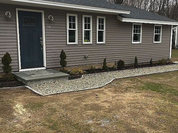 Front - New windows, siding