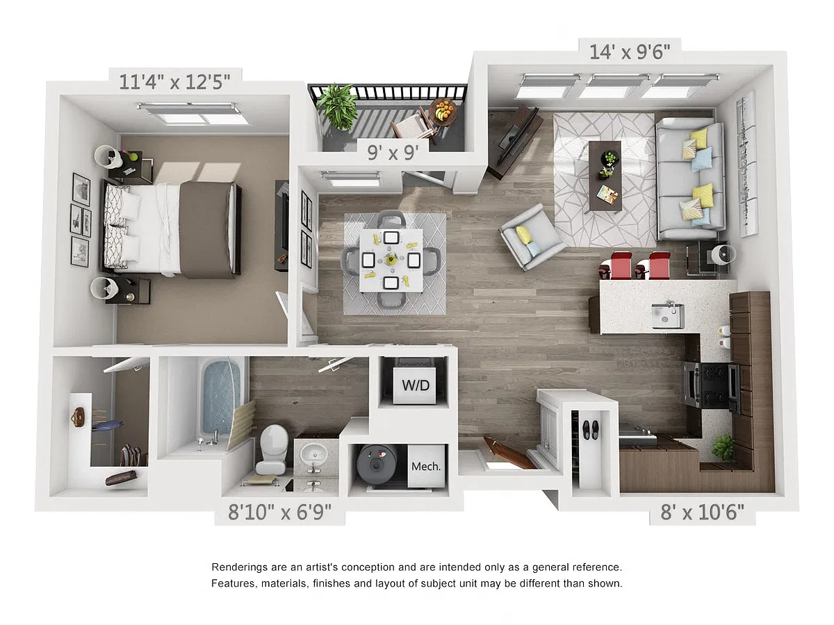 Floor plan Cottonwood