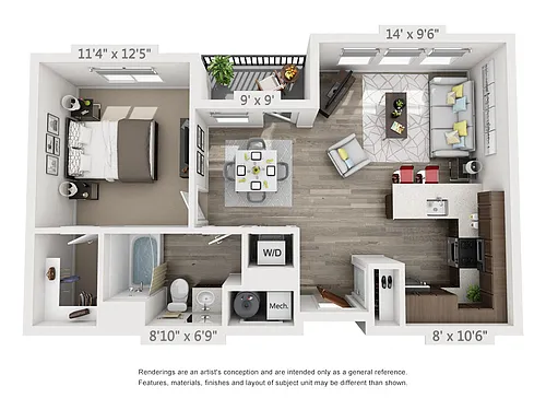 Floor plan Cottonwood