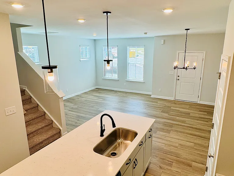 Living/ Dining and open Kitchen View 2