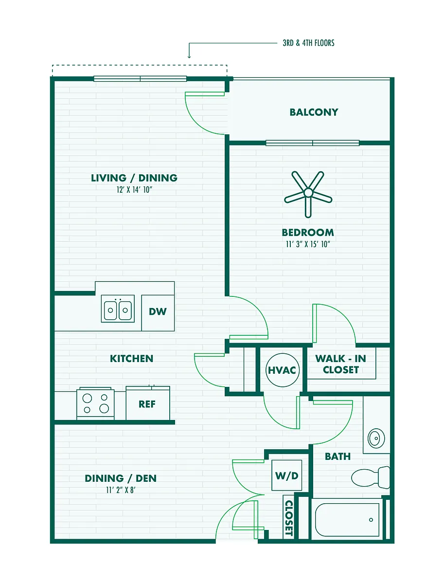 Floor plan Chapel Hill