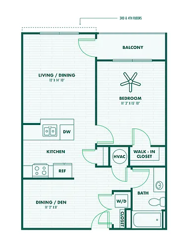 Floor plan Chapel Hill