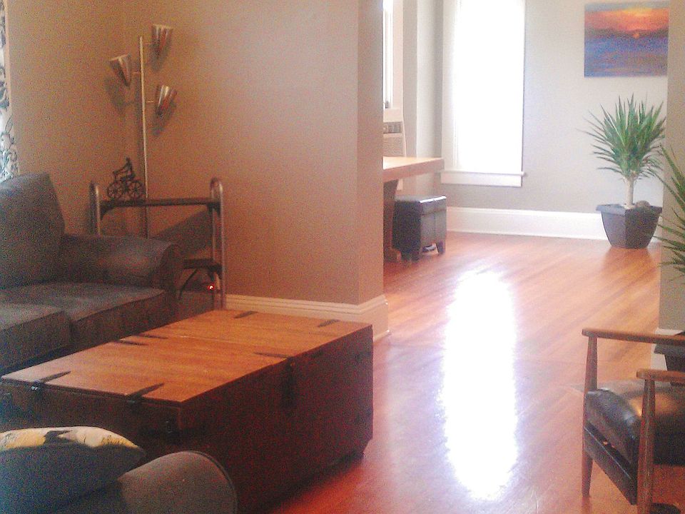 living room open to dining