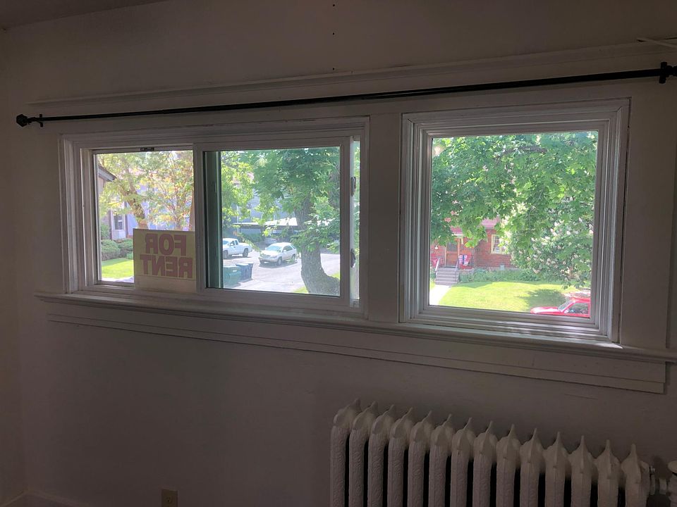 Overlooking the front yard!