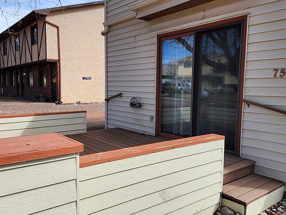 Front Deck with access to living room