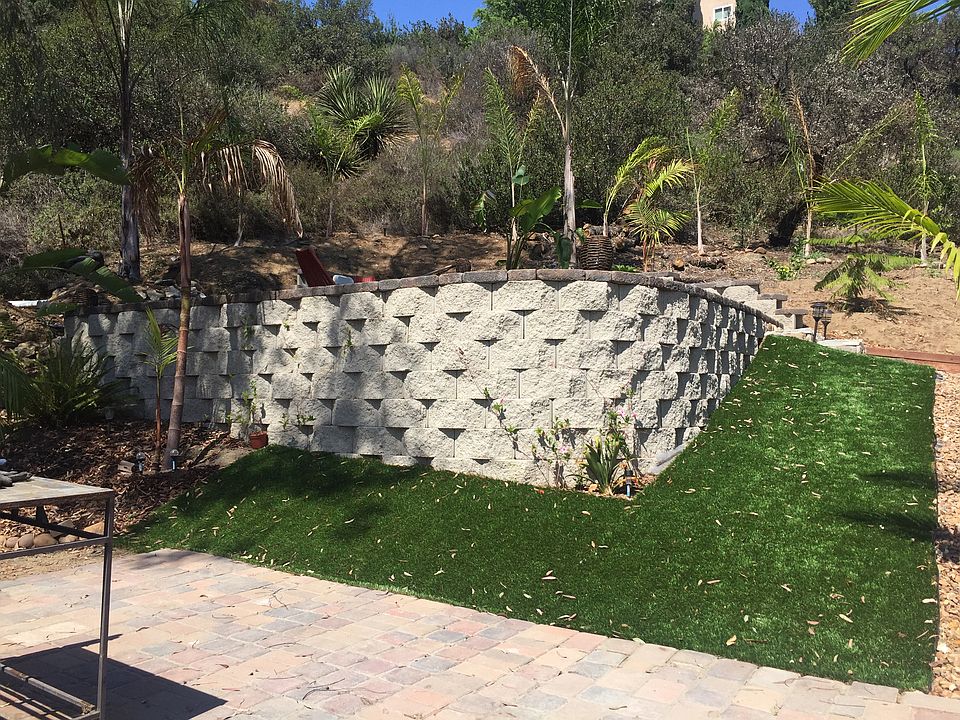 Outdoor Paver Deck