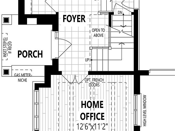 Home Office In Lieu of Den