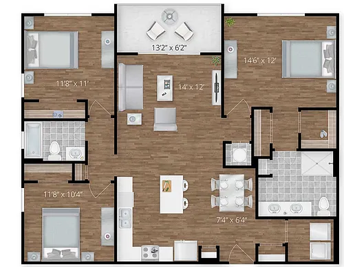 Floor plan C1