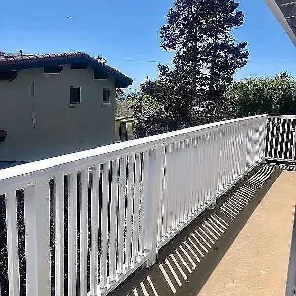 Upstairs deck, off Primary Bedroom