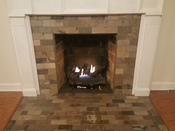 Gas Log Fireplace