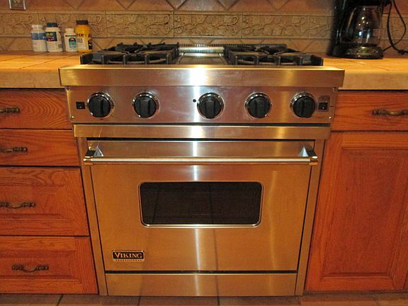 viking gas range