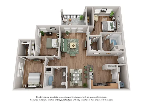 Floor plan C1
