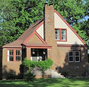 Beaverdale-style brick
