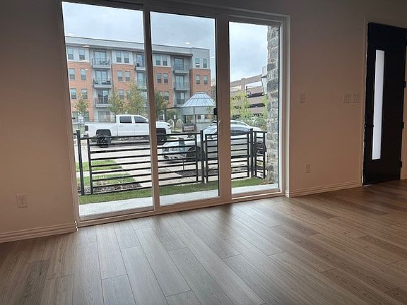 Downstairs looking from inside out