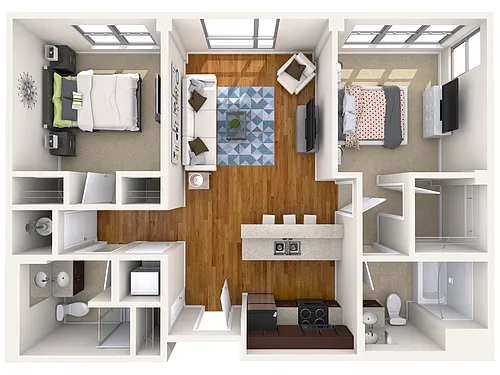 Floor plan Gardens