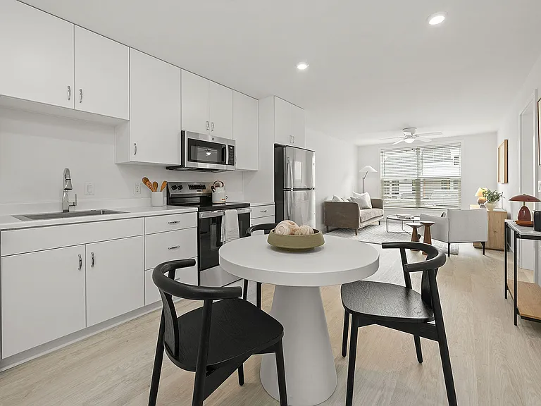 Open Concept Kitchen & Living Room