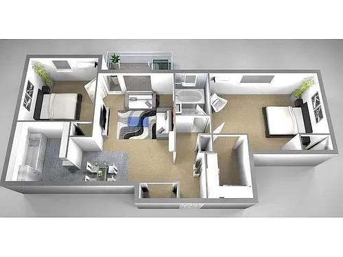 Floor plan B3
