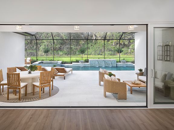 Lanai and Pool - Cedar Key II at Triple Creek