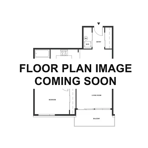 Floor plan Two Bedroom Two Bath
