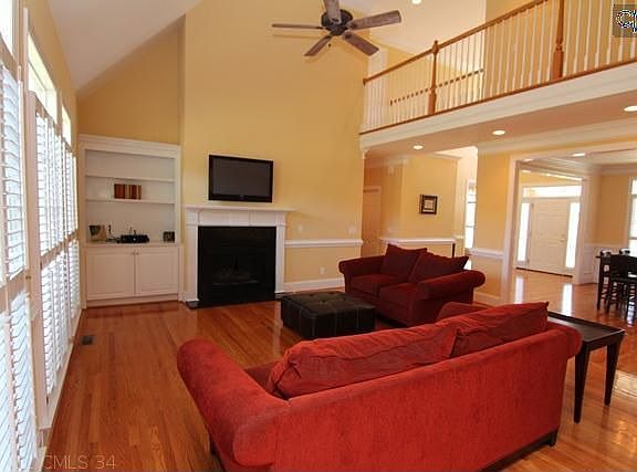 Two Story Family Room
