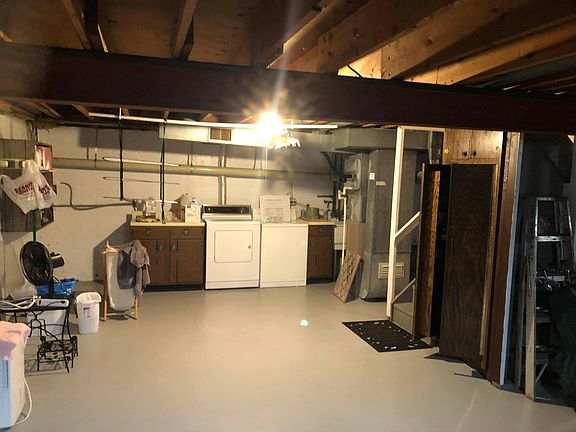 Full Basement with Washer and Dryer