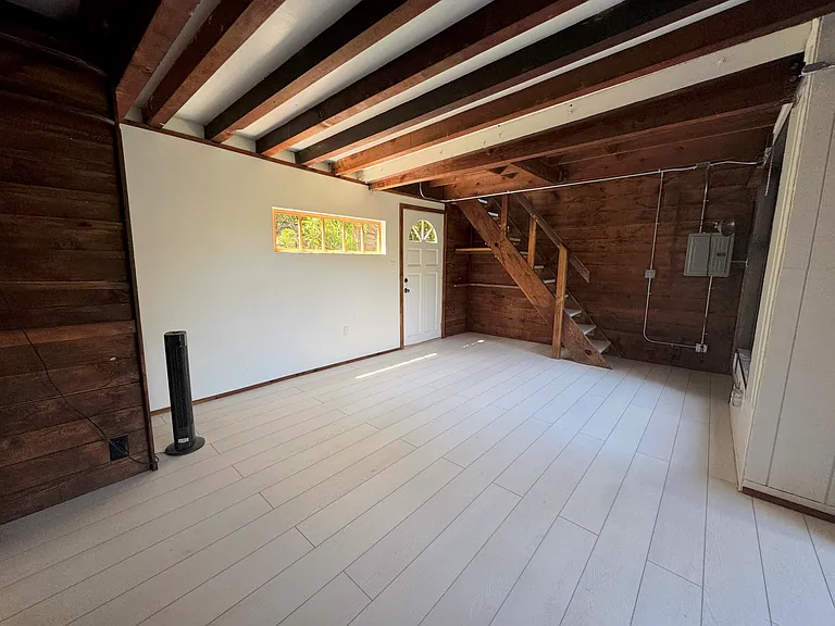 First floor entry to living room